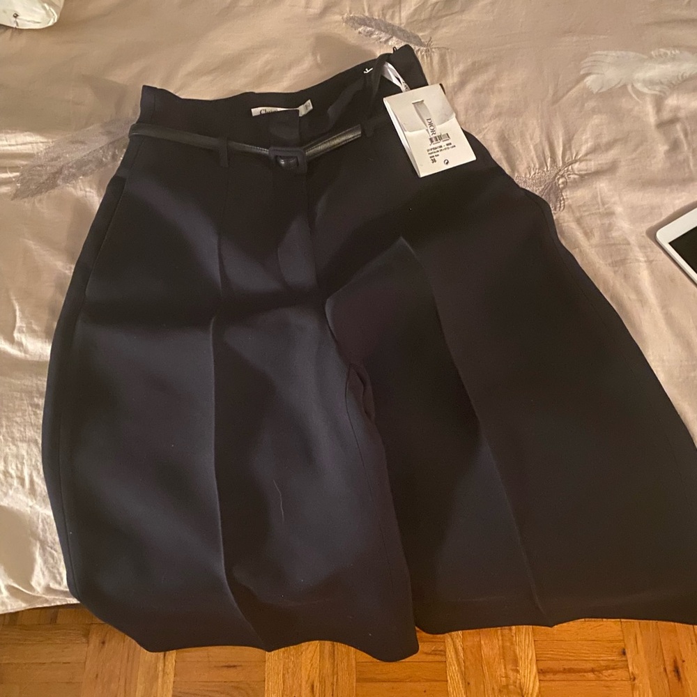 New Dior black cropped pants